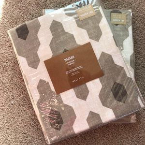 West elm curtains set of 2